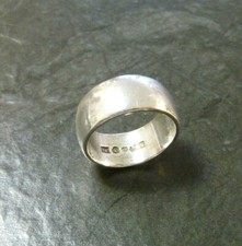 Antiker Silberring Schweden G