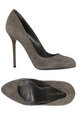 Sergio Rossi Pumps Damen High Heels Stiletto Peep Toes Gr. EU 38 Braun #sh9s425