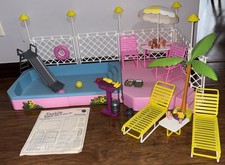 Vintage Barbie Tropical Pool