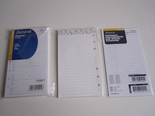 Filofax addresses personal - addresses,