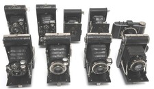 @ Lot of 9 x vintage folding