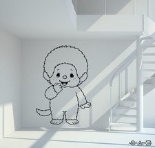 Wandtattoo Monchichi stehend
