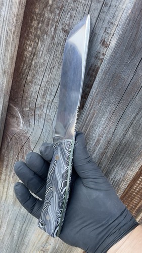 Handgeschmiedetes messer aus - handgeschmiedetes,