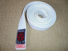 Hayashi International Karate Gürtel Weiß 220cm Sport