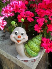 Niedlich Figur Schnecke Grün