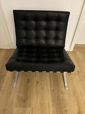 Barcelona Chair Design Ludwig Mies van der Rohe, Original Knoll Sessel Leder