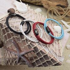 ❦ Armband FELIX | 4mm Leder | personalisierte Gravur | Magnetverschluß | 14 ❦