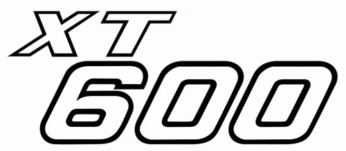 Yamaha xt600z dekor - yamaha, für