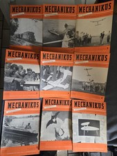9x Mechanikus Modellbau Magazin von 1957