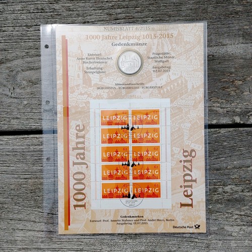 Numisblatt 2015 1000 jahre - numisblatt, 4/2015: