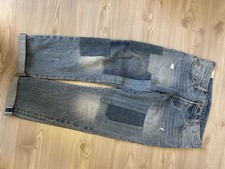 NEU Levi’s Jeans CT 501 27 28 32 Blau Patchwork Vintage Style Hellblau Mid Waist