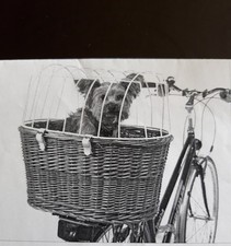 Hunde fahrradkorb - hunde,