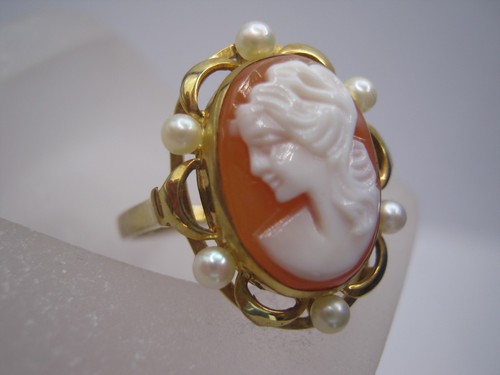 Kamee ring 333 - 333, damen
