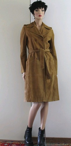 Ledermantel trenchcoat zara - ledermantel,
