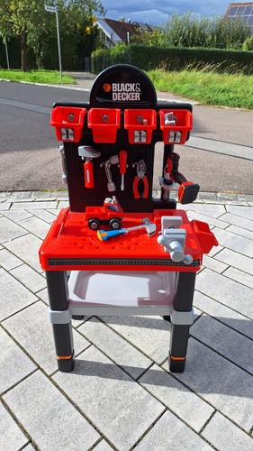 Smoby black decker werkbank - smoby,