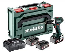 Metabo Akku-Bohrschrauber BS 18 LT Set 18V 3x4Ah LiPOWER Akku 602102960