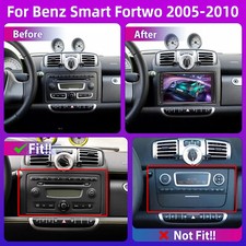 Apple Carplay Android 14 Autoradio GPS Navi WiFi Für Smart Fortwo 451 2005-2015