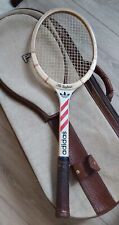 Adidas RAR Tennisschläger Ilie Nastase M4 5/8 mit Schlägertasche Leder/Stoff