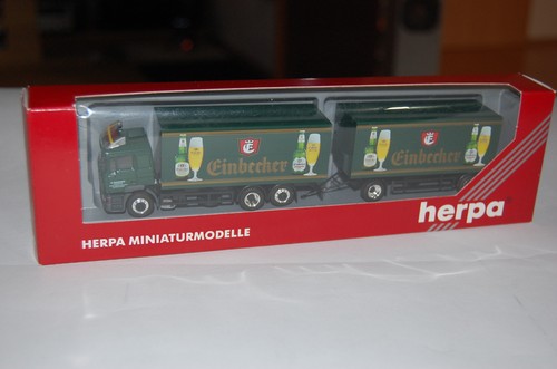 Herpa man 2000 - herpa, hängerzug