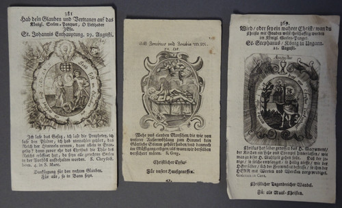 Heiligenbild kupferstich - ,
