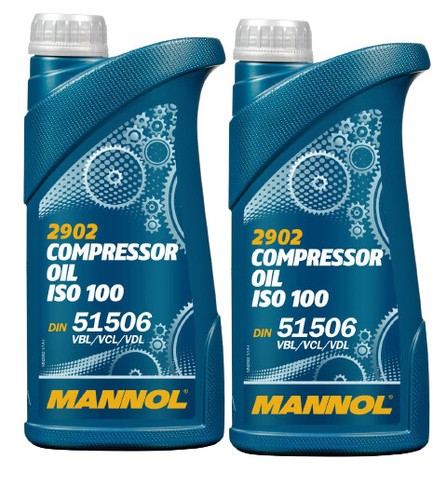 2x1 liter kompressorenöl iso - 2x1,