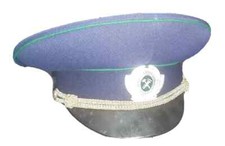 RUSSLAND, blaue Schirmmütze