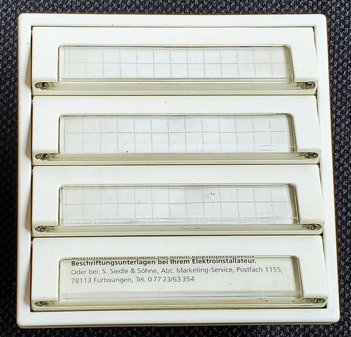 Siedle tastenmodul 511 - siedle, tm