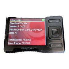 Creative Zen MX 8GB MP3