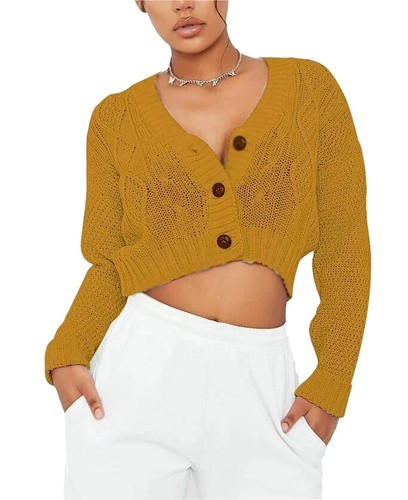Grobstrick cardigan damen - grobstrick-cardigan,