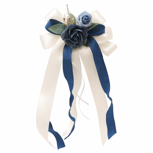 Schleife mit kunstblumen - schleife,
