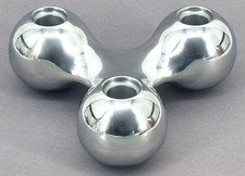 Space Age Kerzenhalter Arne Jacobsen Georg Jensen Kerzenständer Danish Design AP