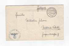 1941 3. Reich Feldpost - Brief Versuchskommando Kummersdorf - Raketentriebwerke