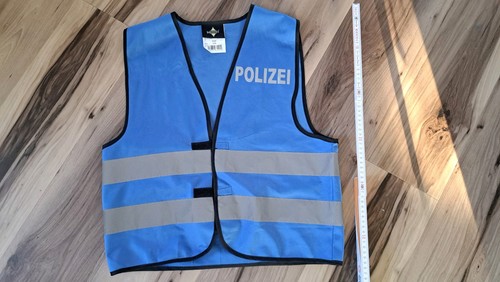 Polizei warnweste fasching - warnweste,