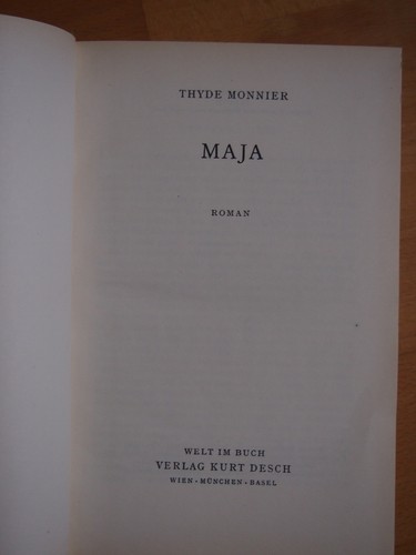 Thyde monnier maja - thyde, maja,