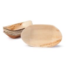 BIOZOYG Palmblattgeschirr Palmblattteller Einwegteller Schiffchen, div. Größen