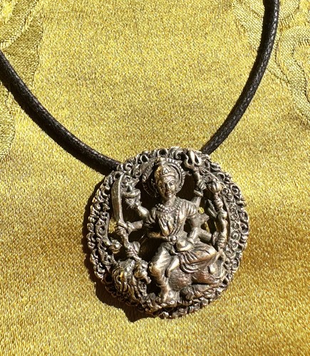 Durga anhänger amulett - durga, ·