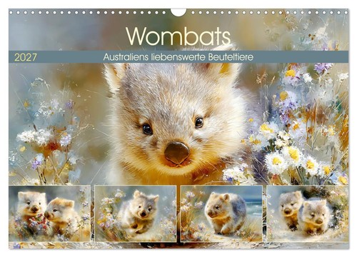 Wombats australiens - wombats.,