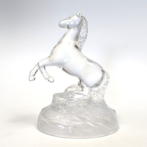 Vintage glasfigur pferd - vintage,
