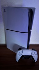 Sony PS5 Slim Digital Edition 1 TB SSD – 1 Controller – Leicht gebraucht – OVP