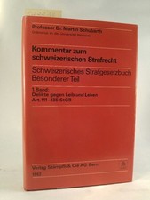 Kommentar zum schweizerischen Strafrecht. schweizerisches Strafgesetzbuch, Beson