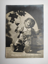 Postkarte AK Mecki Igel (8) "Ohne Wein und Liebe ist das Leben trübe" 1956