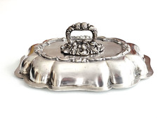 alte Tablett Terrinen Deckel