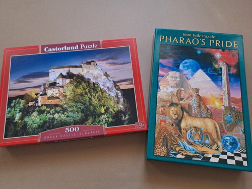 Puzzle 1000 teile - 2x, +