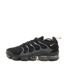 Nike Herren Air VaporMax Plus Schuhe Schwarz/Gold Max Sneaker EU 42.5