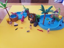 (D6 ) Playmobil Swimming Pool