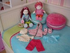 HABA Puppe Fee FINJA + LILLI Serie Lotta and friends + HABA Kleidung w. Neu OVP