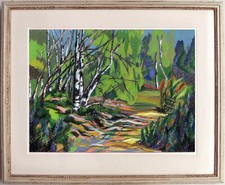 54x45 original pastel drawing - original,