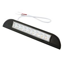 LED Außenleuchte Außen Leuchte Schwarz 12V 400lm Wohnwagen Wohnmobil Lampe Licht