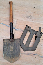 DDR NVA MDI klappbar Spaten, Klappspaten, Feldspaten