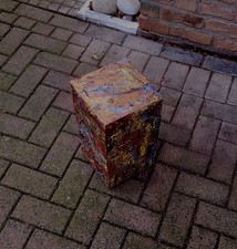 Holzsaule,Hocker,Holz,Blumenst